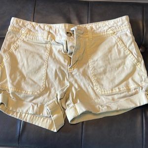 Yellow shorts. Good condition. Size 6.